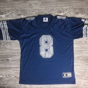 (VTG) Men's L/XL STARTER DAL Cowboys Aikman Jersey